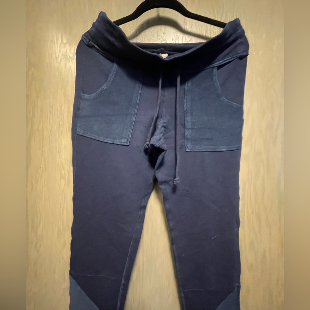 Free People Navy Blue Jogger - Picture 2 of 4